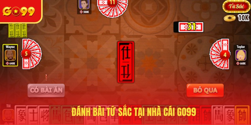 Đánh bài tứ sắc tại nhà cái GO99